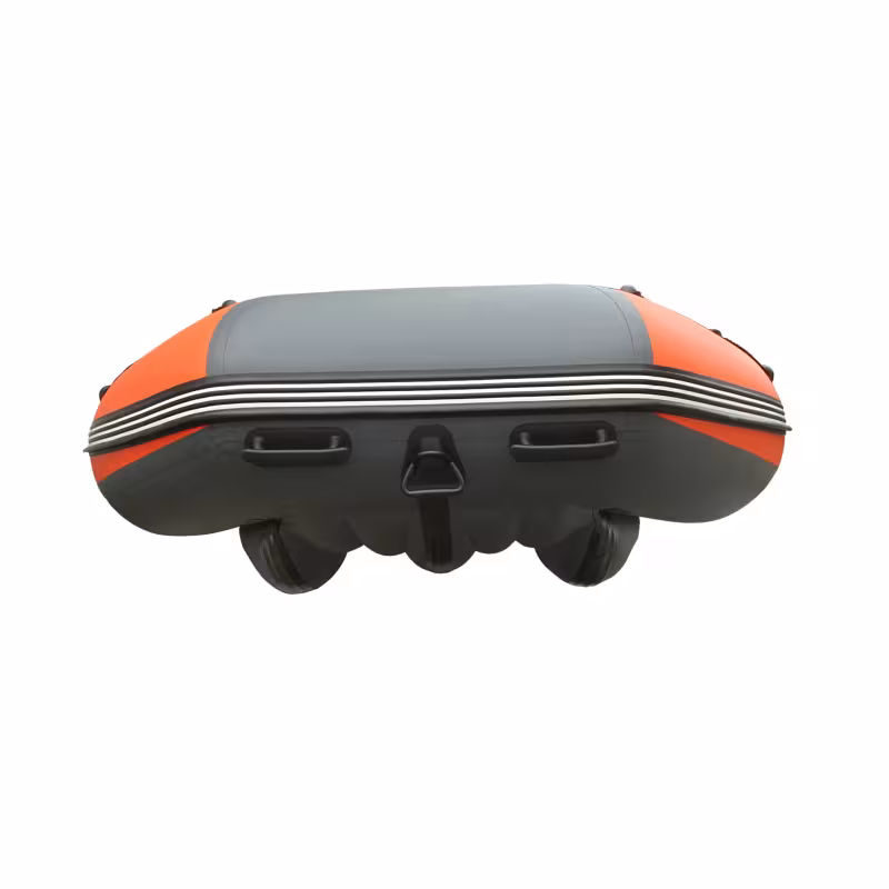 Лодка надувная ПВХ Angler Reef Triton 390 НДНД, оливковый/темно-серый