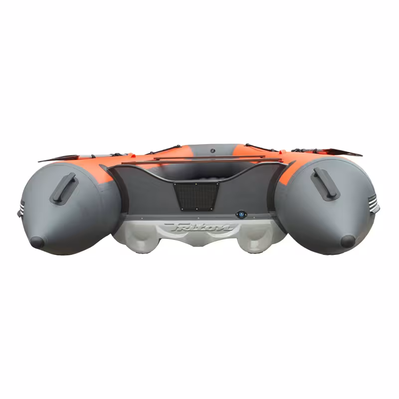 Лодка надувная ПВХ Angler Reef Triton 390 НДНД, оливковый/темно-серый