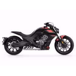 Мотоцикл крузер Benda LFC 700 PRO, красный