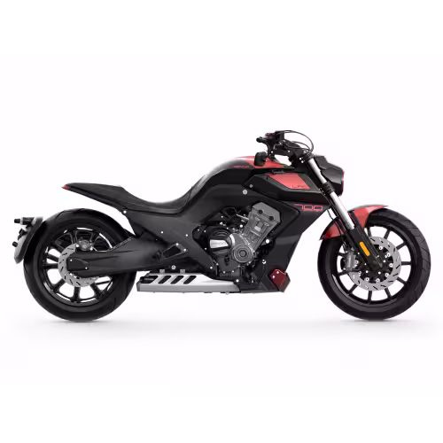 Мотоцикл крузер Benda LFC 700 PRO, красный