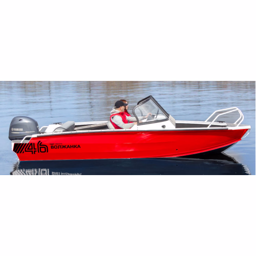 Лодка алюминиевая Vboats Волжанка 46 Fish New