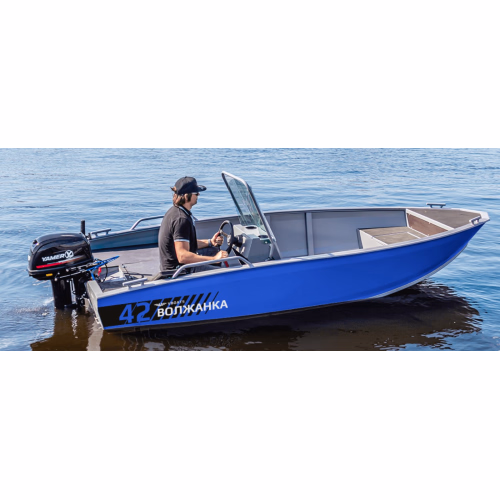 Лодка алюминиевая VBoats Волжанка 42