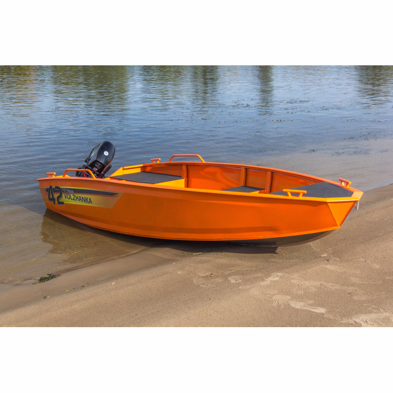 Лодка алюминиевая VBoats Волжанка 42