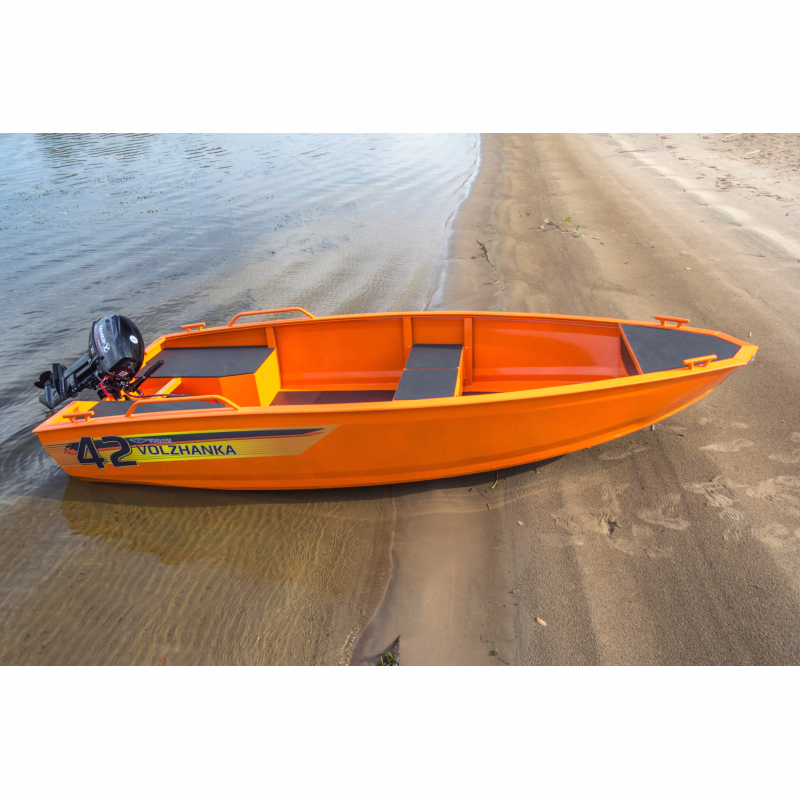 Лодка алюминиевая VBoats Волжанка 42