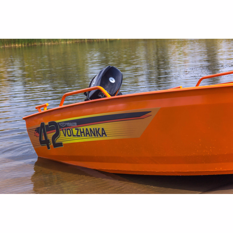 Лодка алюминиевая VBoats Волжанка 42