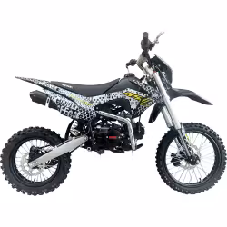 Питбайк BSE EX Max13 White Yellow, 14/12, белый/желтый