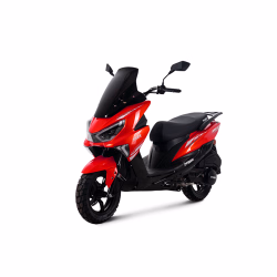 Скутер TMBK Jumbo 50, красный/черный