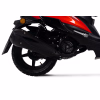 Скутер TMBK Jumbo 50, красный/черный