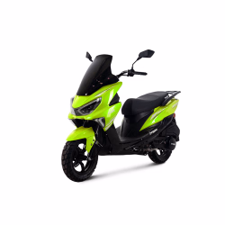 Скутер TMBK Jumbo 50, зеленый/черный