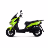 Скутер TMBK Jumbo 50, зеленый/черный
