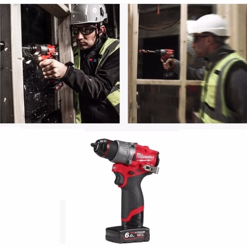 Набор электроинструмента Milwaukee M12 Fuel FPP2A2-402X - дрель аккумуляторная, винтоверт аккумуляторный