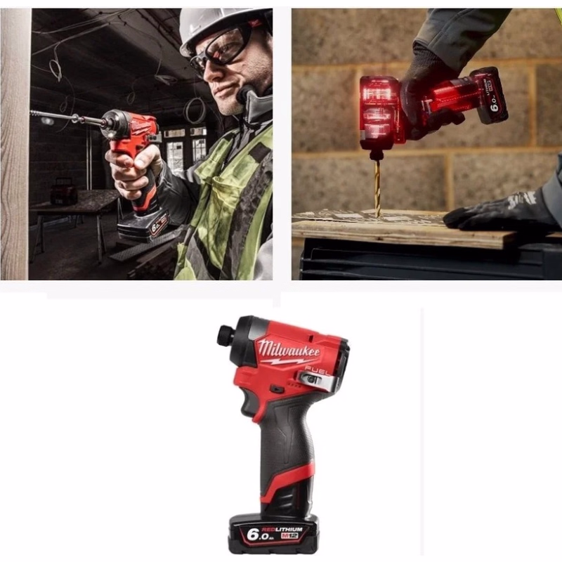 Набор электроинструмента Milwaukee M12 Fuel FPP2A2-402X - дрель аккумуляторная, винтоверт аккумуляторный