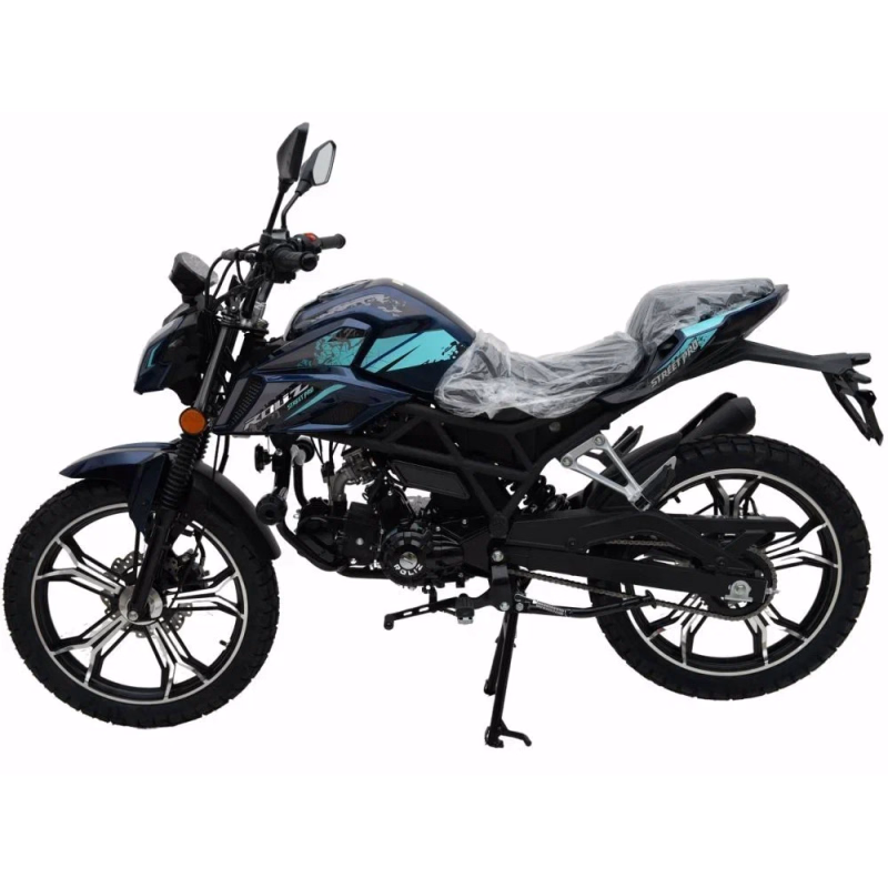 Мопед Roliz Alpha Street Pro, синий