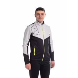 Куртка мужская Fischer Softshell Light, серый/черный, размер 56