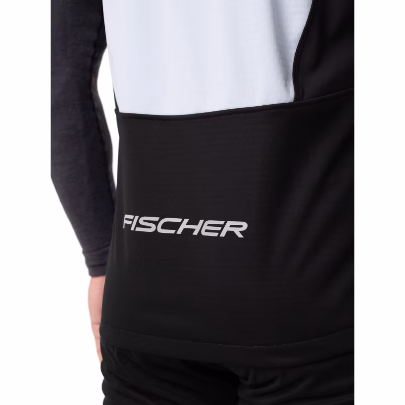 Жилет мужской Fischer Softshell Warm, серый/черный, размер 52