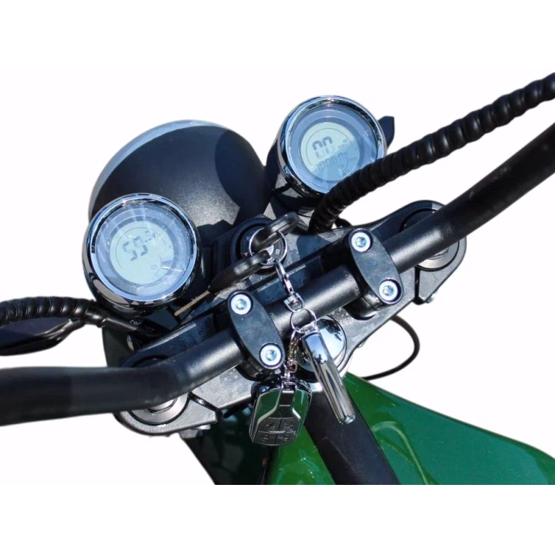 Электроскутер C.MOTO Chopper New, оранжевый