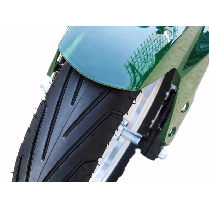 Электроскутер C.MOTO Chopper New, оранжевый