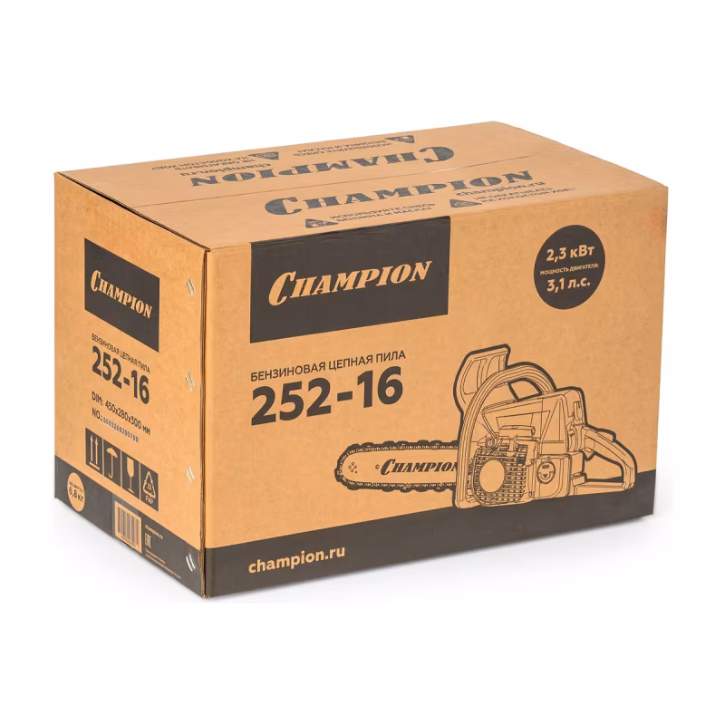 Бензопила Champion 252-16