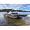 Лодка пластиковая с консолью Navix C43, красный