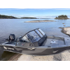Лодка пластиковая с консолью Navix C43, красный