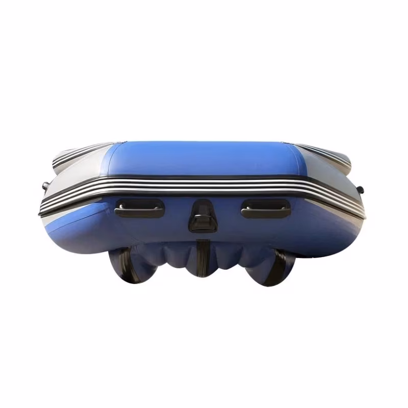 Лодка надувная ПВХ с фальшбортом Angler Reef Triton 390 НДНД, хаки/оливковый