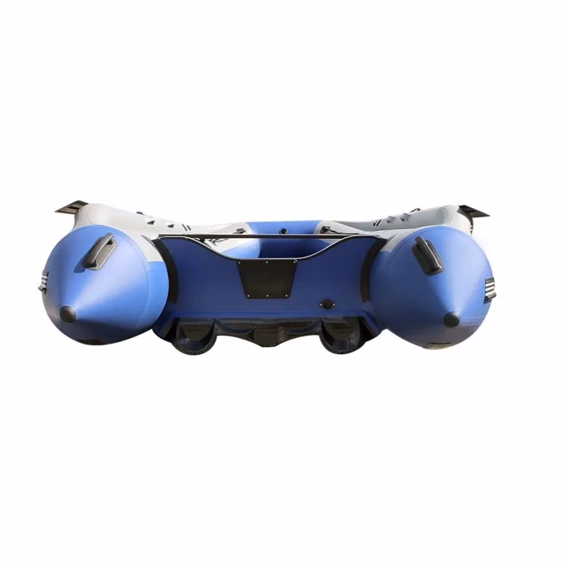 Лодка надувная ПВХ с фальшбортом Angler Reef Triton 390 НДНД, хаки/оливковый