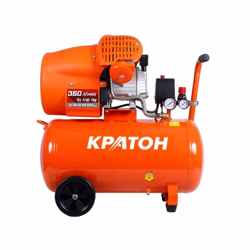 Компрессор поршневой масляный Кратон AC-350-50-DDV