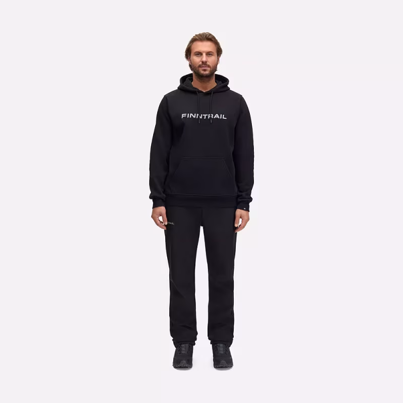 Худи мужское Finntrail Peak 6834 Черный (Black), размер S