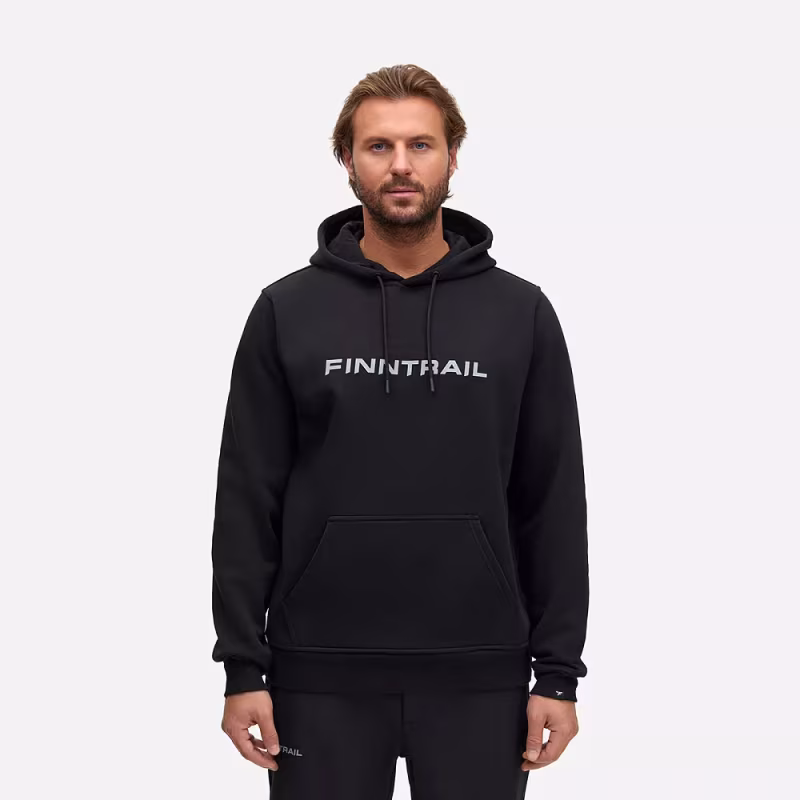 Худи мужское Finntrail Peak 6834 Черный (Black), размер S