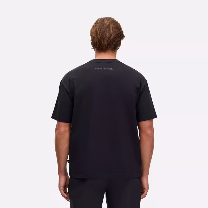 Футболка мужская Finntrail Big Logo 6733 Черный (Black), размер XXL