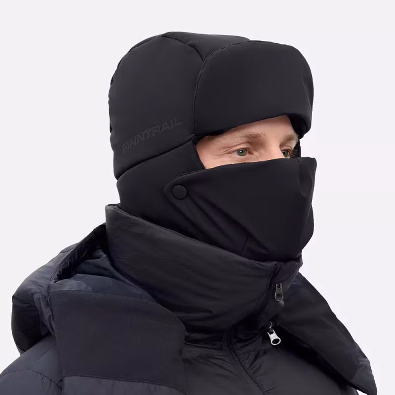 Шапка-ушанка Finntrail Master 2952 Графит (Graphite), размер M-L