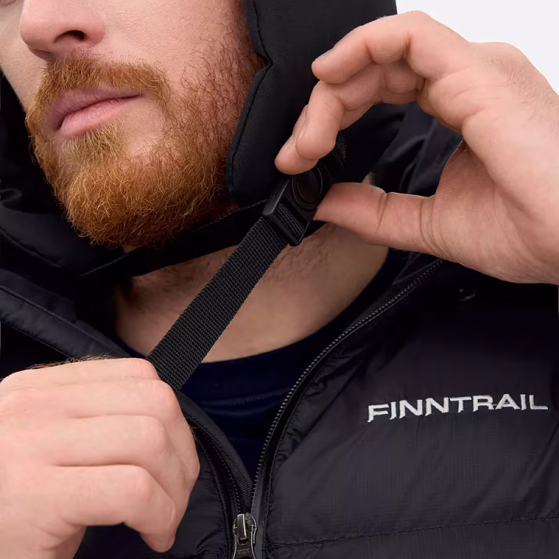 Шапка-ушанка Finntrail Master 2952 Графит (Graphite), размер M-L