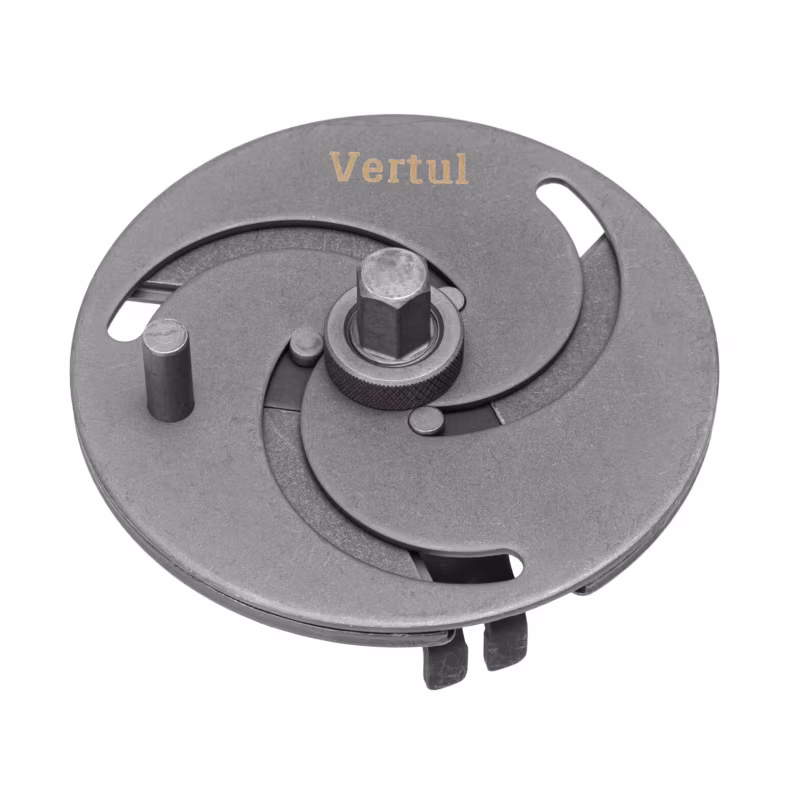 Съемник крышки топливного насоса 3-захватный Vertul VR50378, 89-170 мм