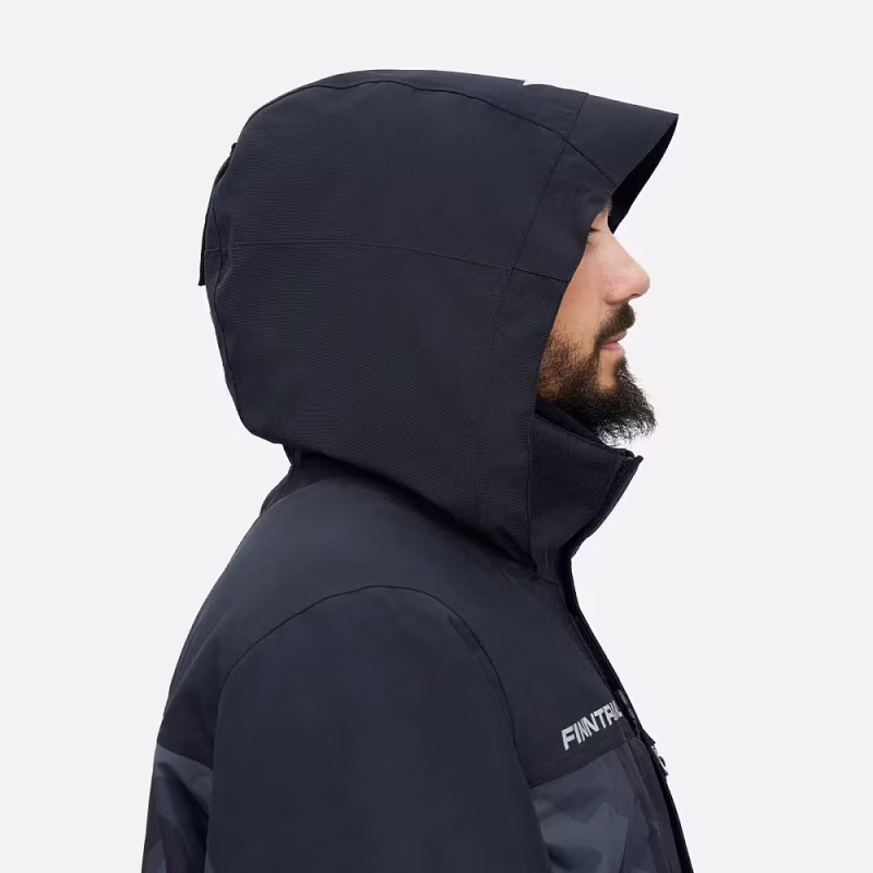 Куртка мужская Finntrail Powerman 3760 Сумеречно-черный камуфляж (CamoShadowBlack), размер XL, 180-190 см