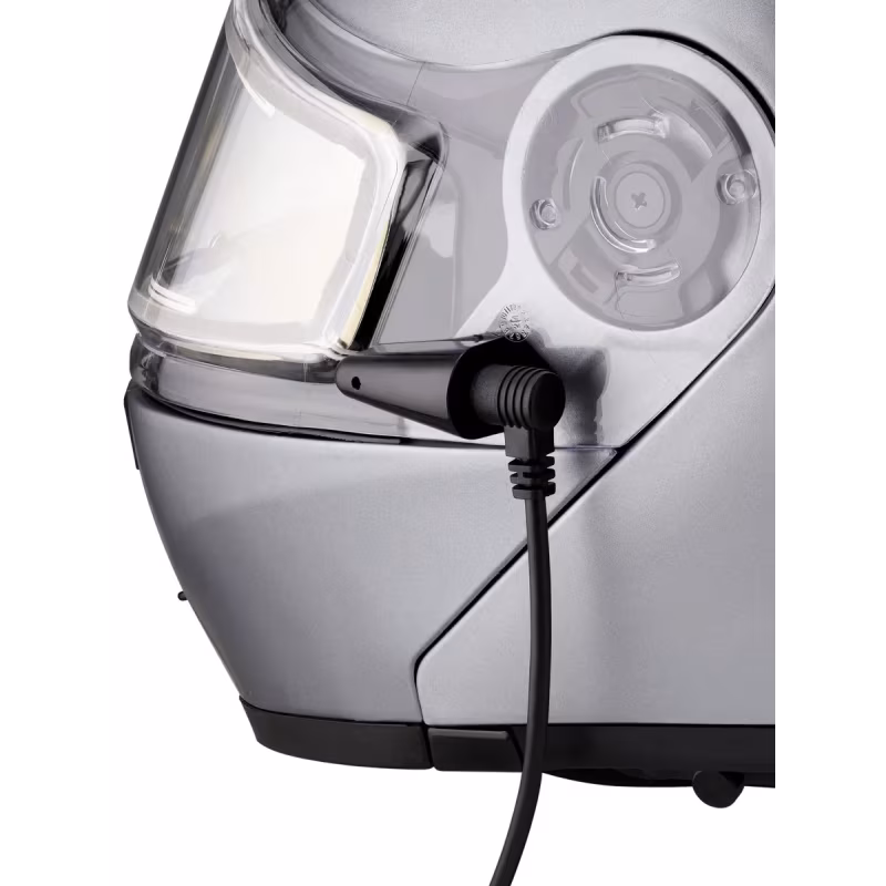 Мотошлем с подогревом RSX Spark HS-159 Winter, серый, размер L