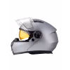 Мотошлем с подогревом RSX Spark HS-159 Winter, серый, размер L