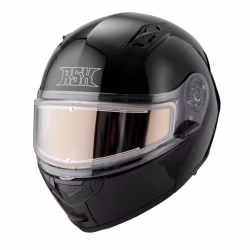 Мотошлем с подогревом RSX Spark HS-159 Winter, черный, размер XXXL