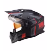 Мотошлем с подогревом RSX Iceman H331 Winter, черный/красный, размер L
