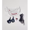 Мотошлем с подогревом RSX Iceman H331 Winter, черный/красный, размер L