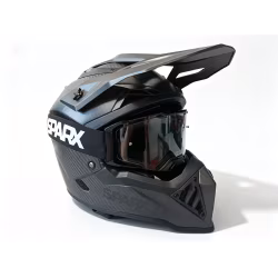 Мотошлем Sparx Thor Carbon 3K A806, черный, размер XL