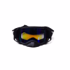 Мотоочки с аутригерами RSX Blizzard Winter, черный/зеркально-синий