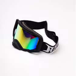 Мотоочки с аутригерами RSX Blizzard Winter, черный/зеркально-желтый