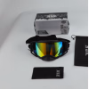 Мотоочки с аутригерами RSX Blizzard Winter, черный/зеркально-желтый
