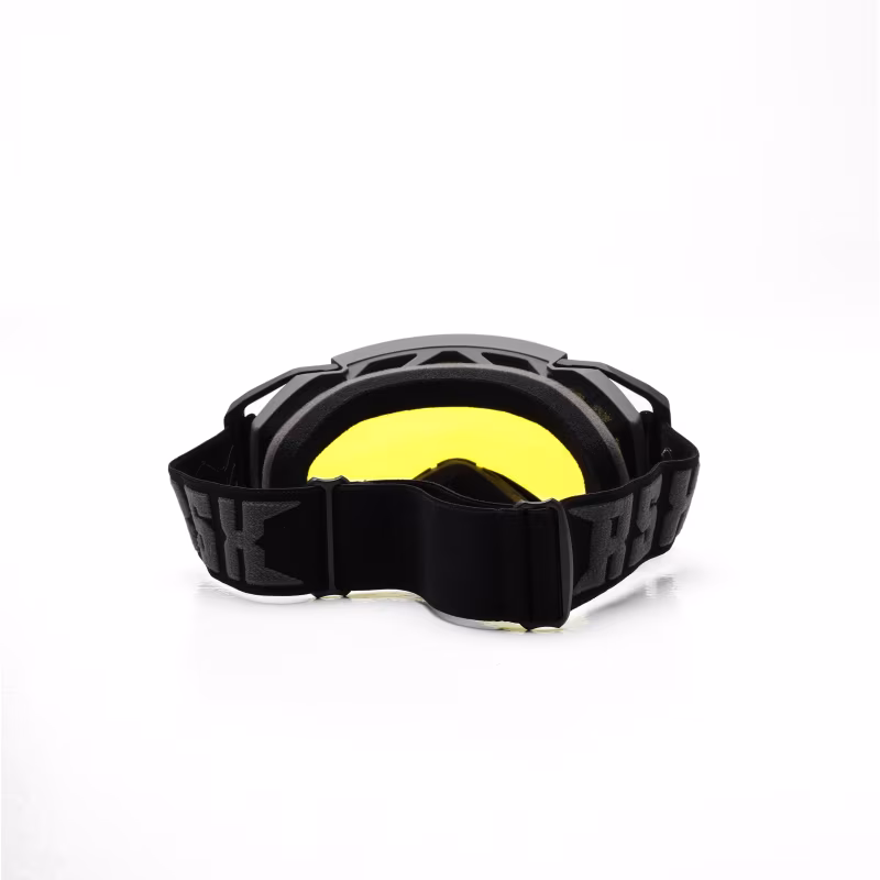 Мотоочки с аутригерами RSX Blizzard Winter, серый/желтый