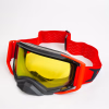 Мотоочки с аутригерами RSX Blizzard Winter, красный/желтый