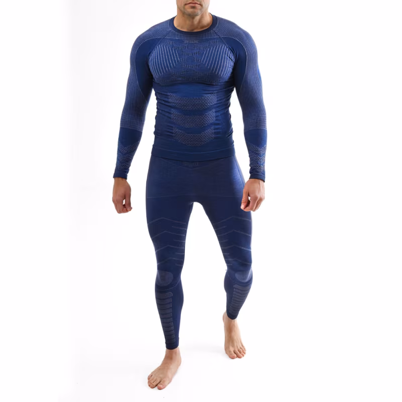 Комплект термобелья мужской RSX TrailHeat Merino, синий, размер L