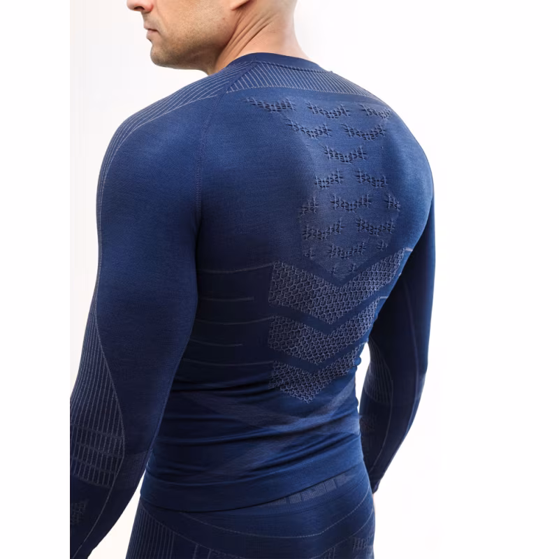 Комплект термобелья мужской RSX TrailHeat Merino, синий, размер L