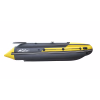 Лодка надувная ПВХ с фальшбортом Angler Skat Triton 450NDFi, НДНД, оливковый/темно-серый