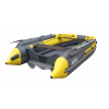 Лодка надувная ПВХ с фальшбортом Angler Skat Triton 450NDFi, НДНД, оливковый/темно-серый