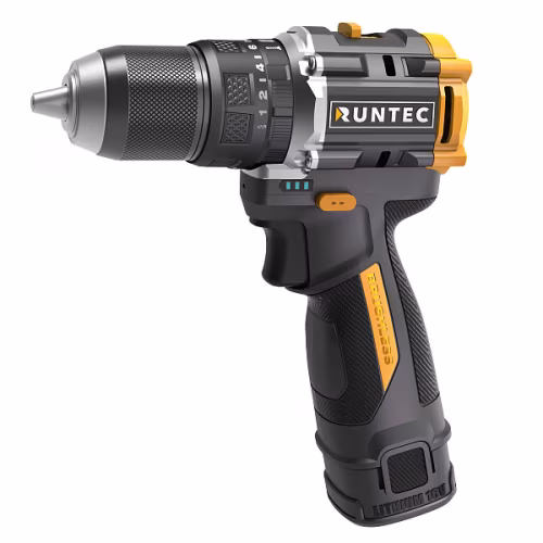 Дрель-шуруповерт аккумуляторная ударная Runtec PRO RT-ID124